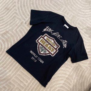 Anine Bing Classic Round Neck Print Letter T-shirt  SKU:B9D9C-797